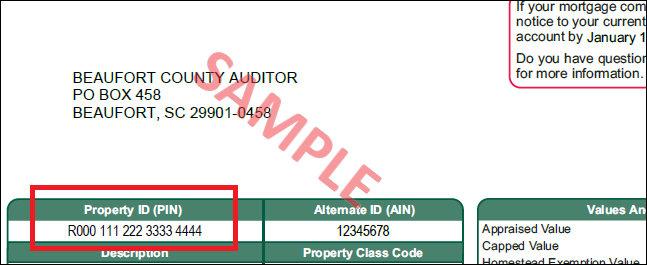 Received a Rental tax bill, but the property is not rented 